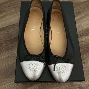 chanel ballet flats